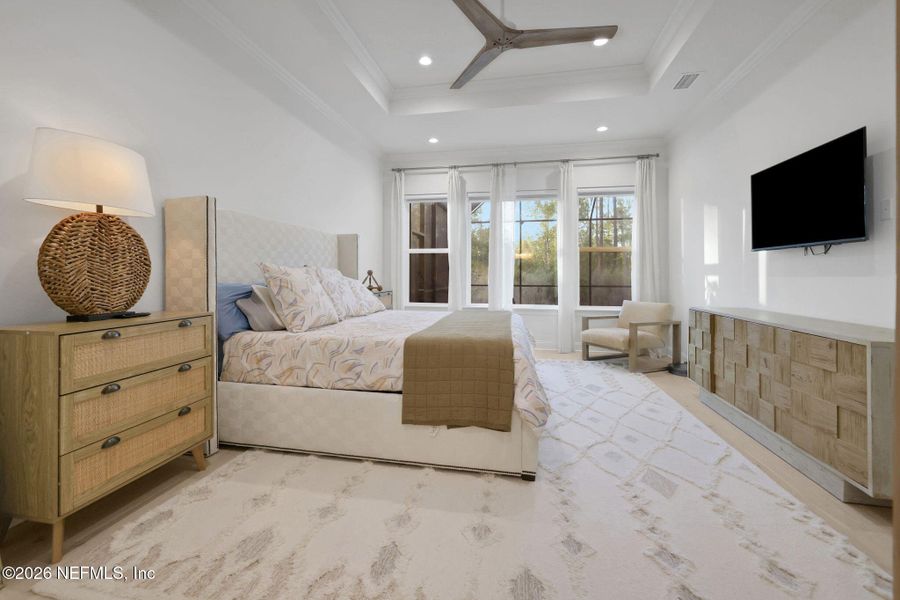 Furnished interior view inside a new home in , Ponte Vedra (Image 11).