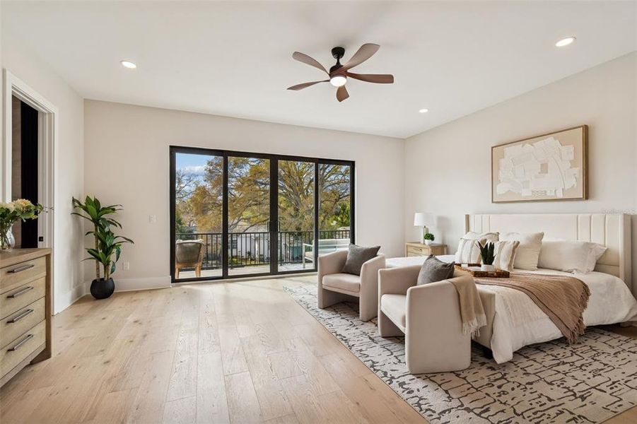 Furnished interior view inside a new home in , Tampa (Image 18).