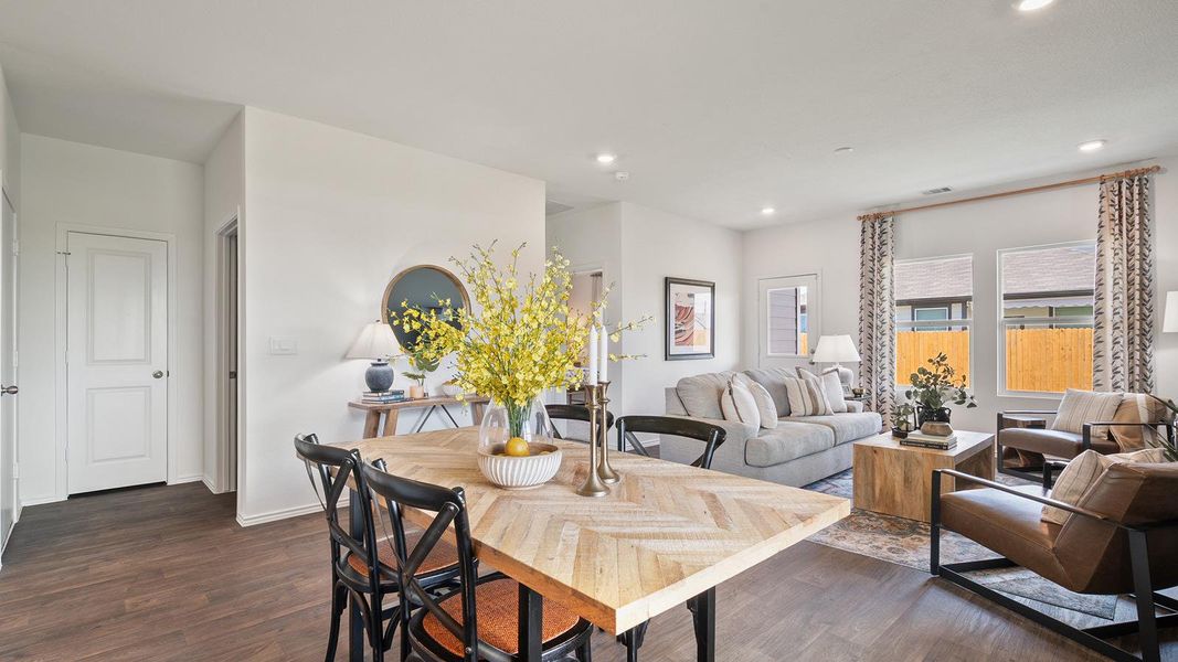 Furnished interior view inside a new home in Talavera, Kyle (Image 11). Furnished interior view inside a new home in Talavera, Kyle (Image 11).