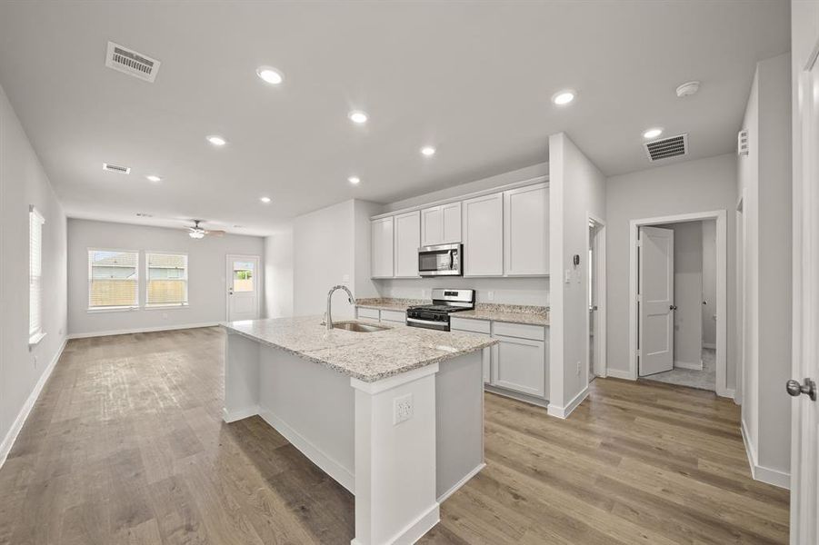 Furnished interior in a model home at Pecan Lakes Estates in Navasota (Image 15). Furnished interior in a model home at Pecan Lakes Estates in Navasota (Image 15).