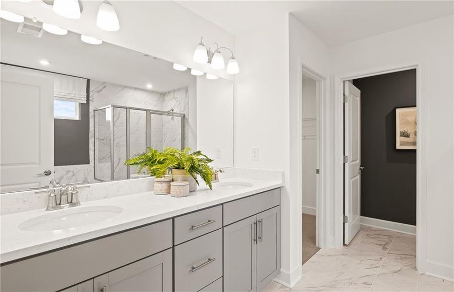 Furnished interior view inside a new home in Anderson Point Estates, McDonough (Image 17).