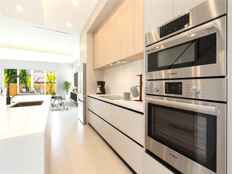 Furnished interior view inside a new home in , Fort Lauderdale (Image 18). Furnished interior view inside a new home in , Fort Lauderdale (Image 18).