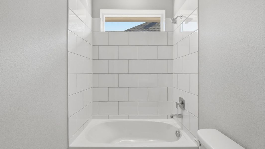 Image 45 representing the BASSWOOD by D.R. Horton in Treeline, Justin, TX.