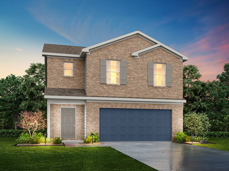 Representative exterior photo of a completed home built from the Sequoia by National HomeCorp in Forest Ridge, Edgefield, SC (Image 14).