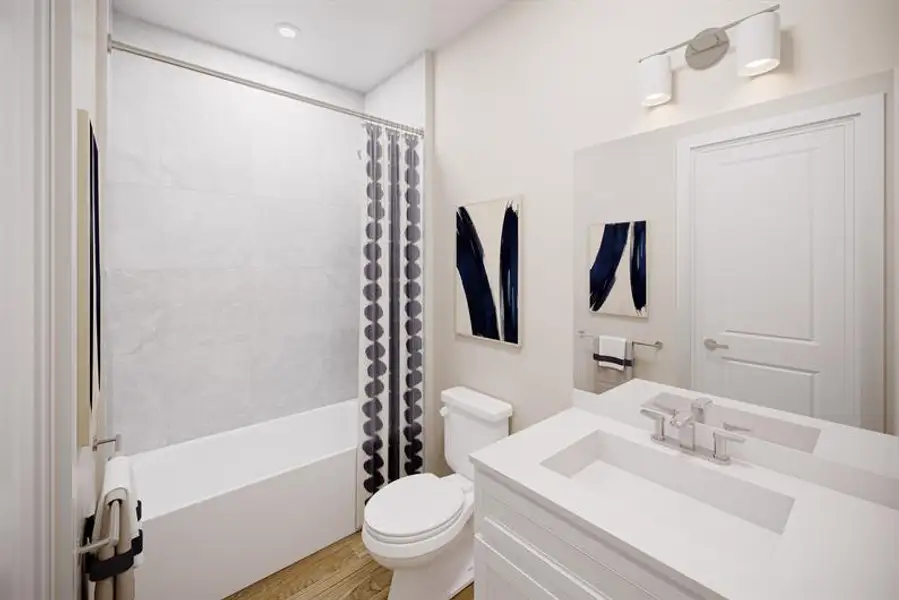 Representative furnished interior of a home built from the Dunmore by Ryan Homes in Hope Pointe, North Myrtle Beach (Image 8).