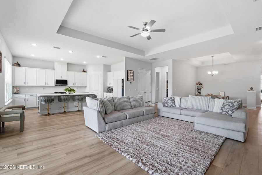 Furnished interior view inside a new home in , St. Augustine (Image 12).