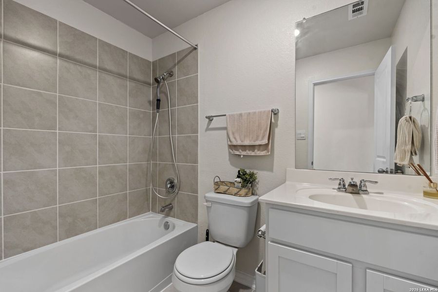Furnished interior view inside a new home in The Canyons at Amhurst, San Antonio (Image 9).