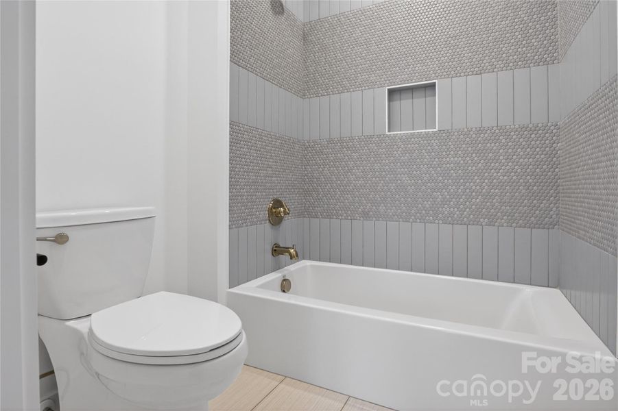 Furnished interior view inside a new home in , Charlotte (Image 19).