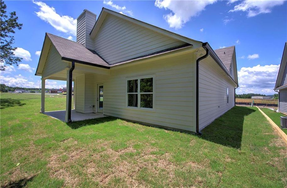 Exterior details and patio area of a home in , Cartersville (Image 23).