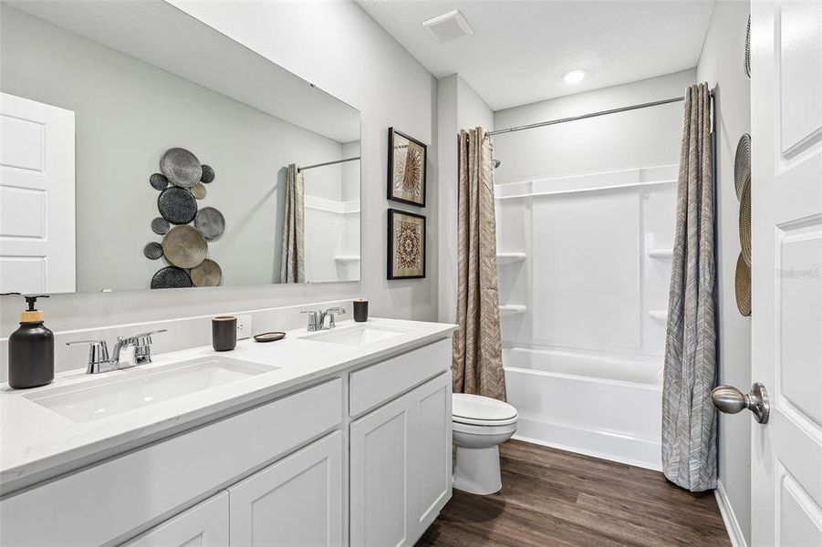Furnished interior view inside a new home in , Haines City (Image 33).
