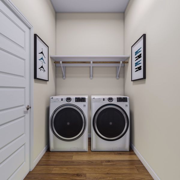 Furnished interior view inside a new home in Park Central, Georgetown (Image 6).
