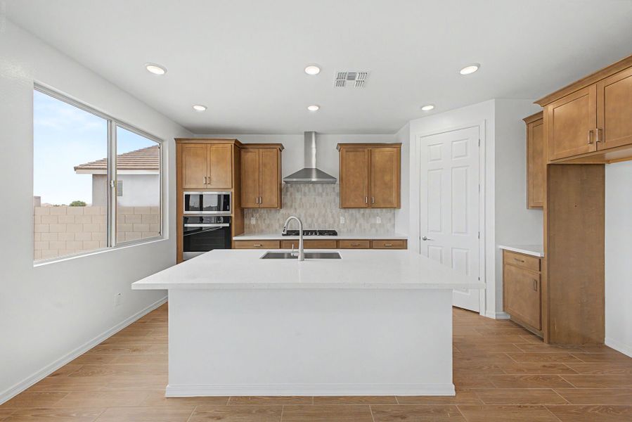 Furnished interior view inside a new home in Soleo, San Tan Valley (Image 3). Furnished interior view inside a new home in Soleo, San Tan Valley (Image 3).