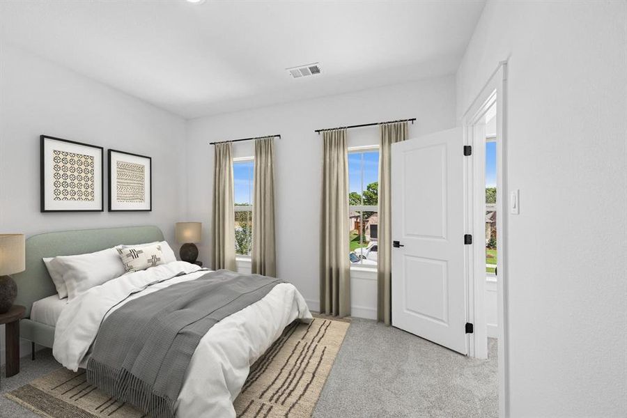 Furnished interior view inside a new home in Sterling Greene, Arlington (Image 10). Furnished interior view inside a new home in Sterling Greene, Arlington (Image 10).