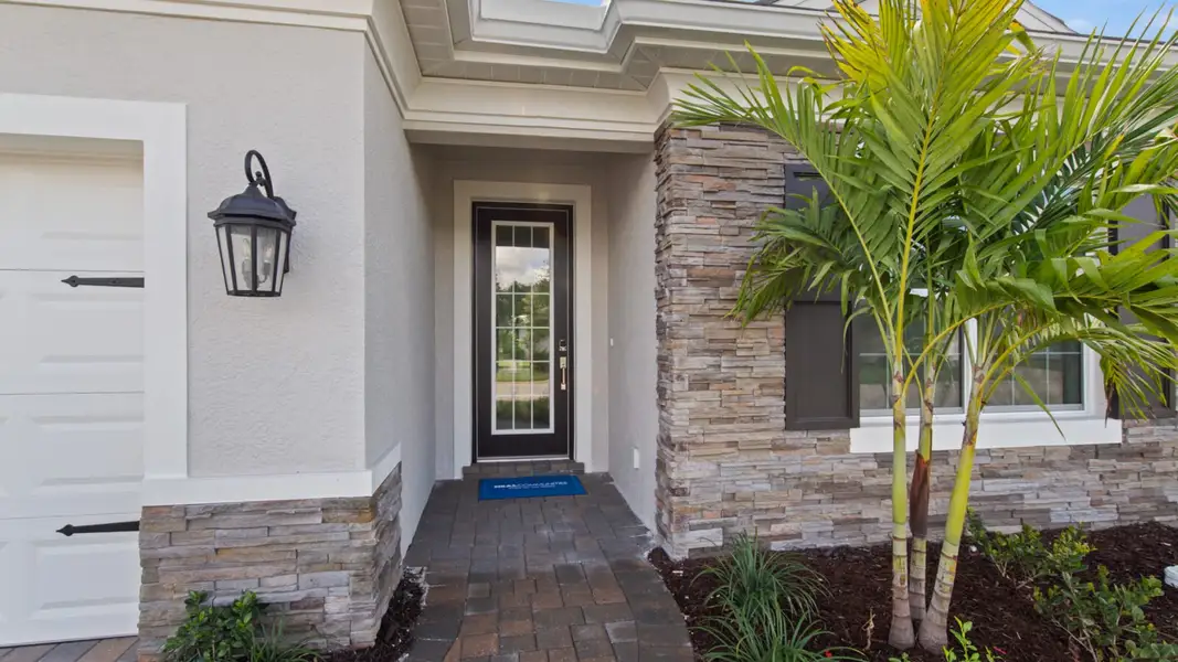 Exterior details and patio area of a home in Verandah, Fort Myers (Image 3).