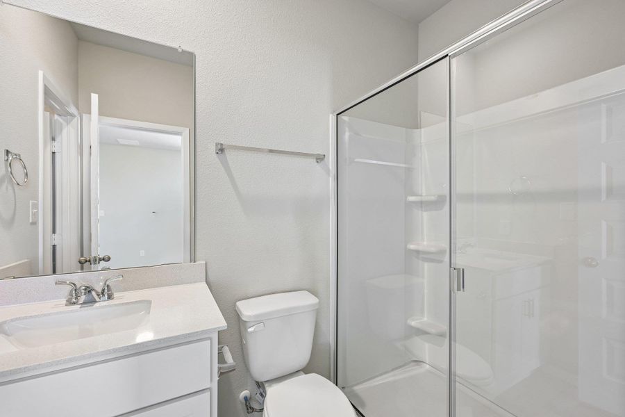 Furnished interior view inside a new home in Harvest Ridge, Elgin (Image 9).