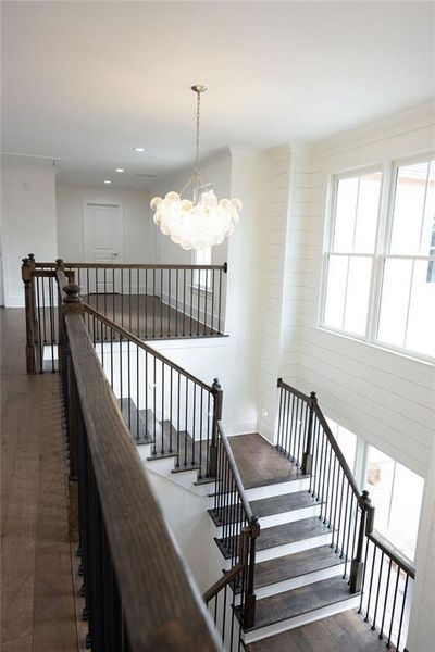 Furnished interior view inside a new home in , Atlanta (Image 37).