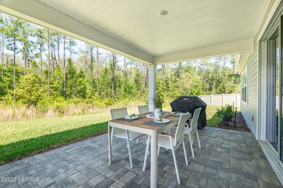Furnished interior view inside a new home in , St. Augustine (Image 45).
