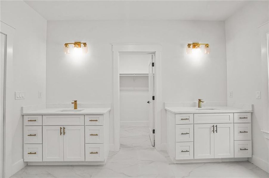 Furnished interior view inside a new home in , Snellville (Image 11).