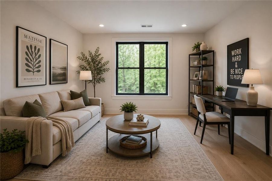 Furnished interior view inside a new home in , McDonough (Image 27).