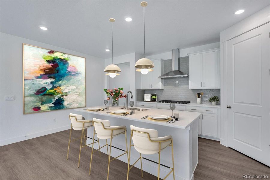 Furnished interior view inside a new home in Vantage, Berthoud (Image 6). Furnished interior view inside a new home in Vantage, Berthoud (Image 6).