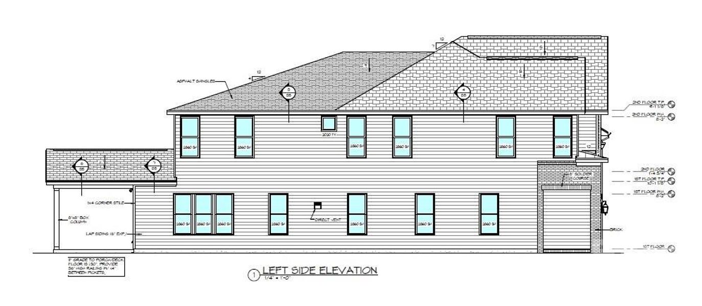 Exterior rendering of this home design in , Charlotte, NC (Image 6).