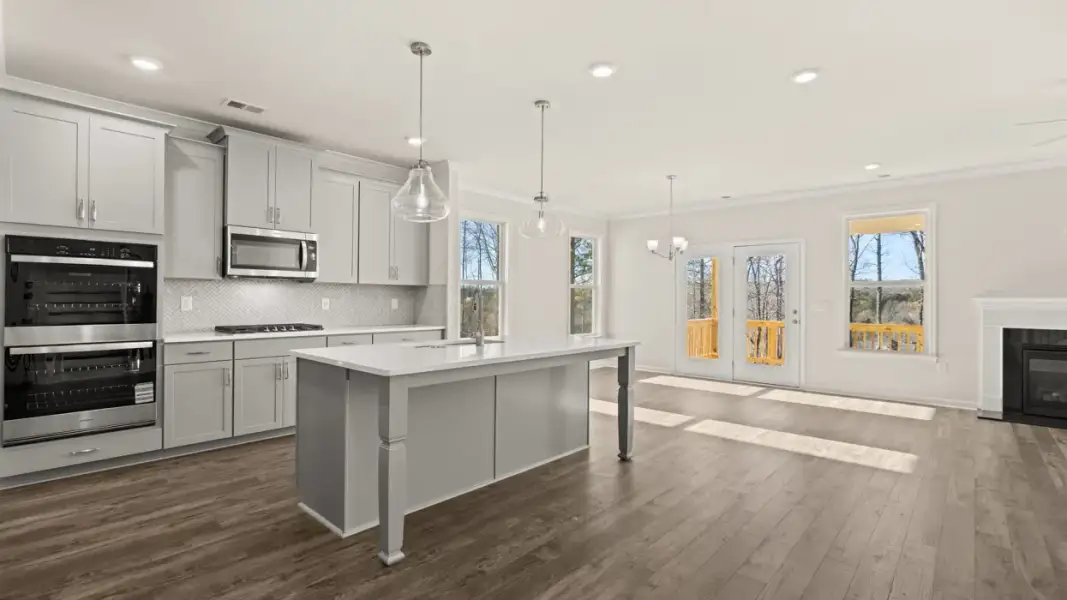 Furnished interior view inside a new home in Westland, Bogart (Image 3).