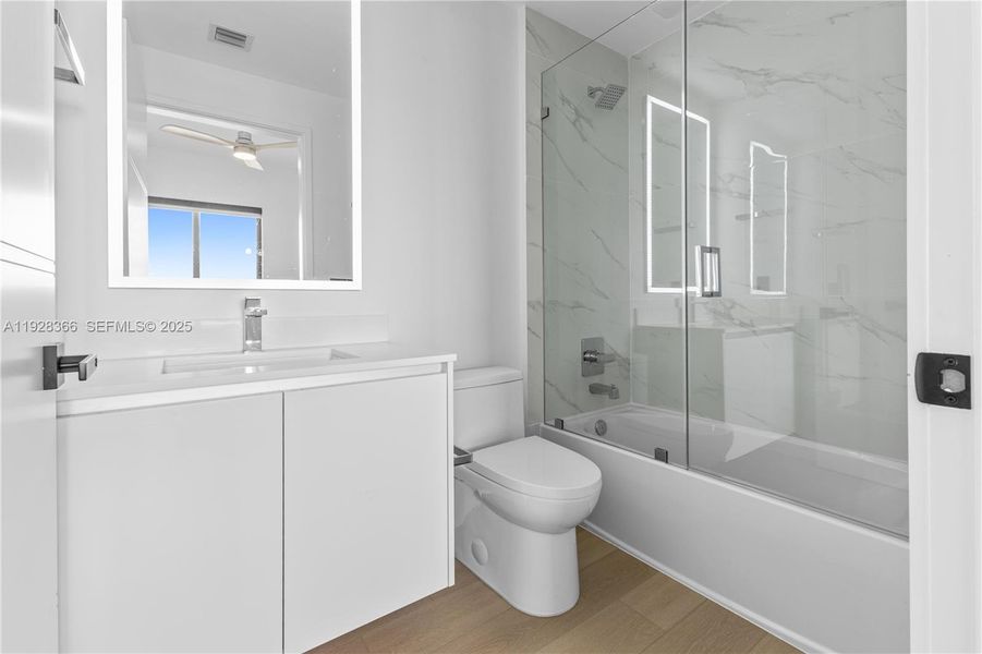 Furnished interior view inside a new home in , Miami (Image 8). Furnished interior view inside a new home in , Miami (Image 8).