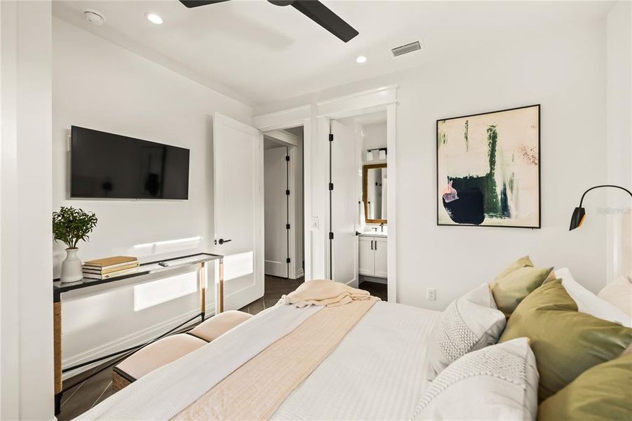 Furnished interior view inside a new home in , Anna Maria (Image 46).