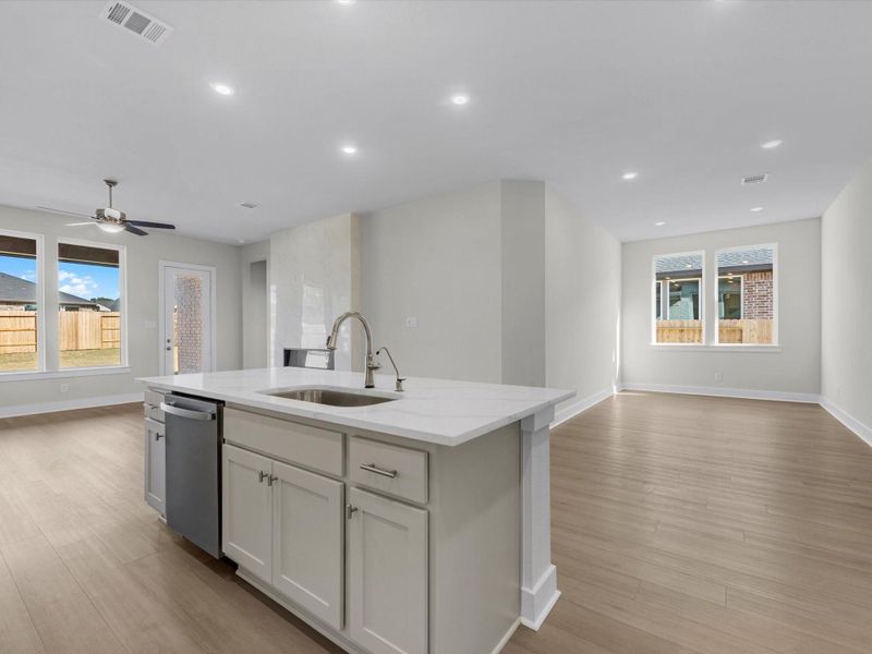 Furnished interior view inside a new home in Garden Glen at Clopton Farms, Montgomery (Image 7).