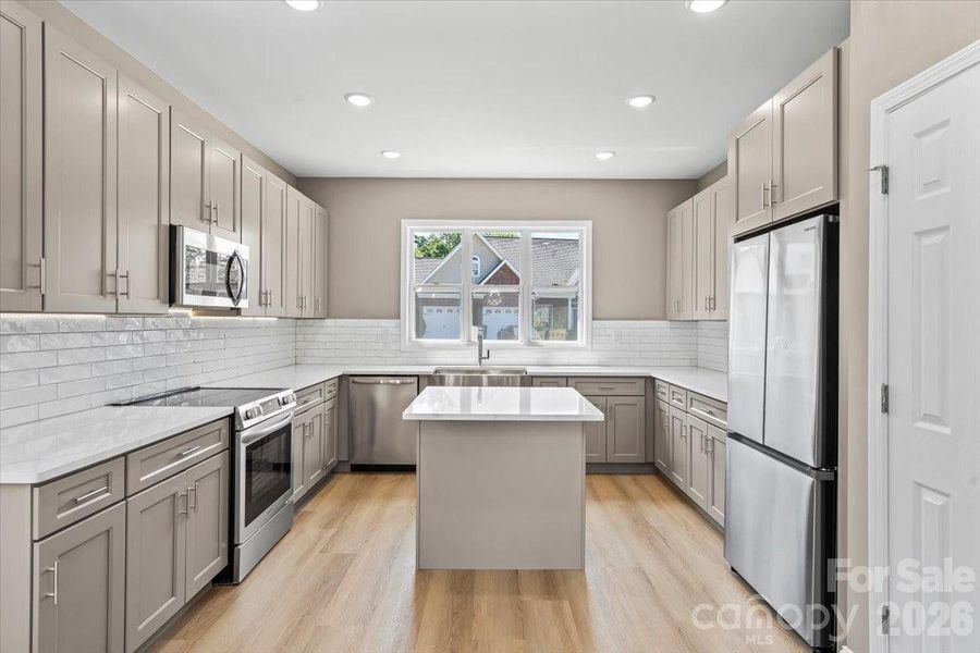 Furnished interior view inside a new home in , Hickory (Image 8).