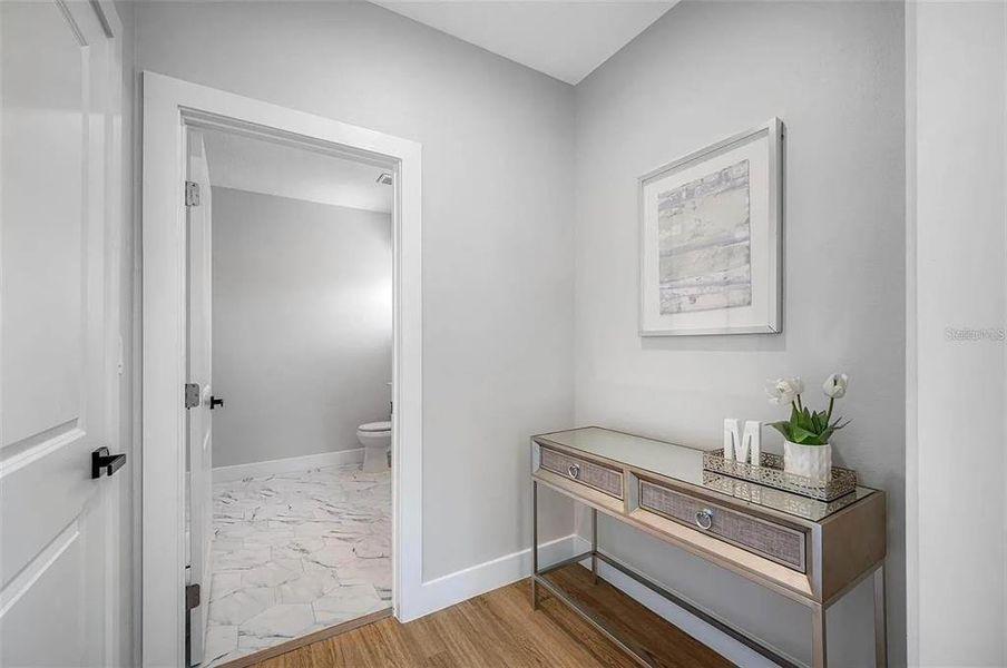 Furnished interior view inside a new home in , St. Petersburg (Image 27).