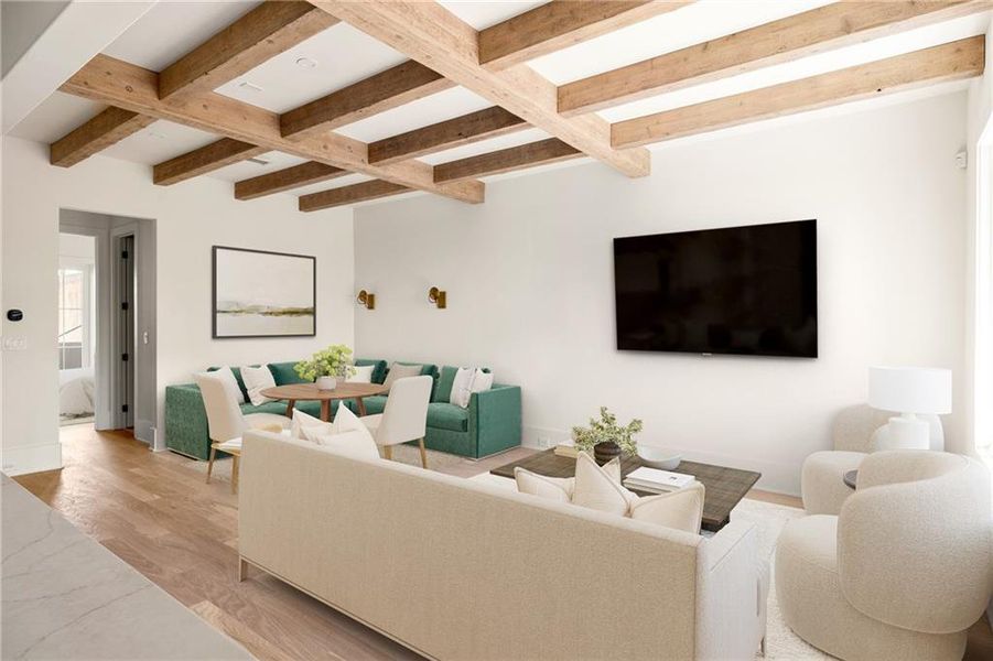 Furnished interior view inside a new home in , Chattahoochee Hills (Image 10).