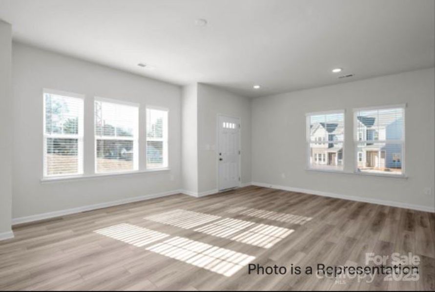 Bridgeport Model Living Area Bridgeport Model Living Area