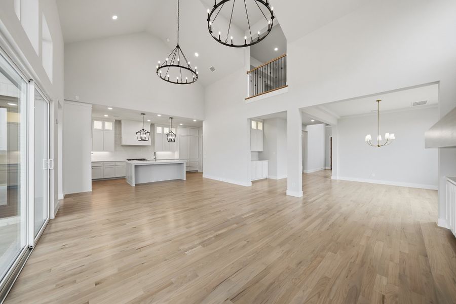 Spacious, unfurnished interior of a new home in Park Place - 80' Lots, Prosper (Image 27). Spacious, unfurnished interior of a new home in Park Place - 80' Lots, Prosper (Image 27).