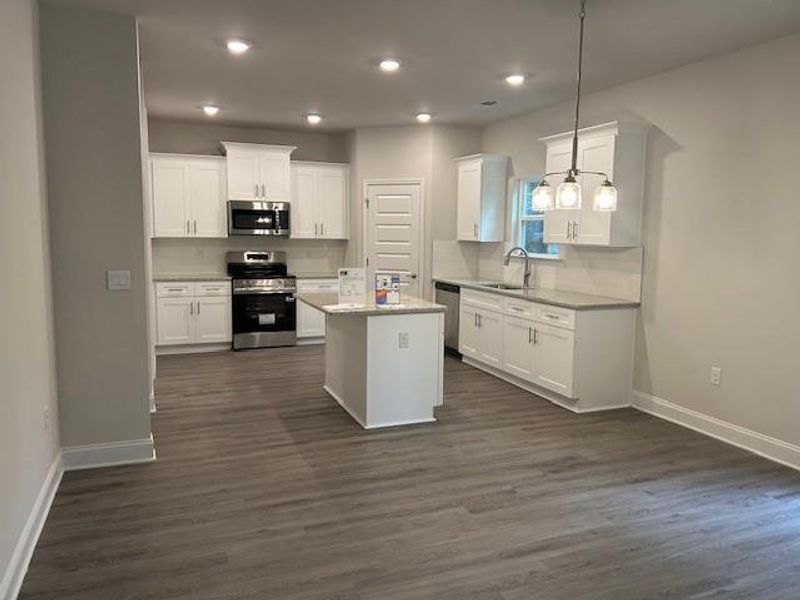 Furnished interior view inside a new home in Habersham Meadows, Demorest (Image 7).