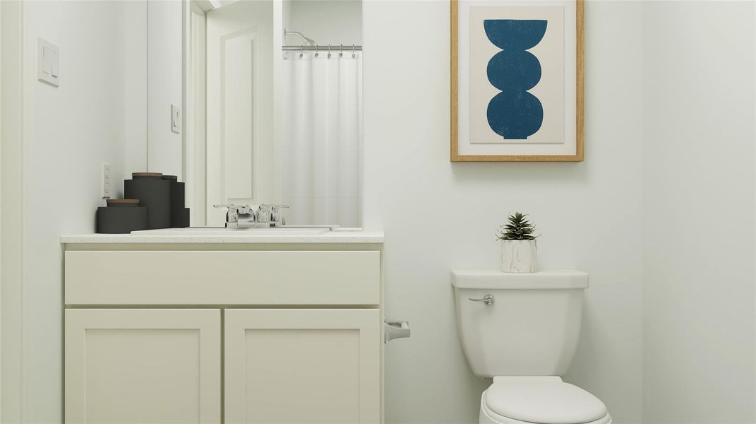 Furnished interior view inside a new home in Elm Creek, Elgin (Image 28).