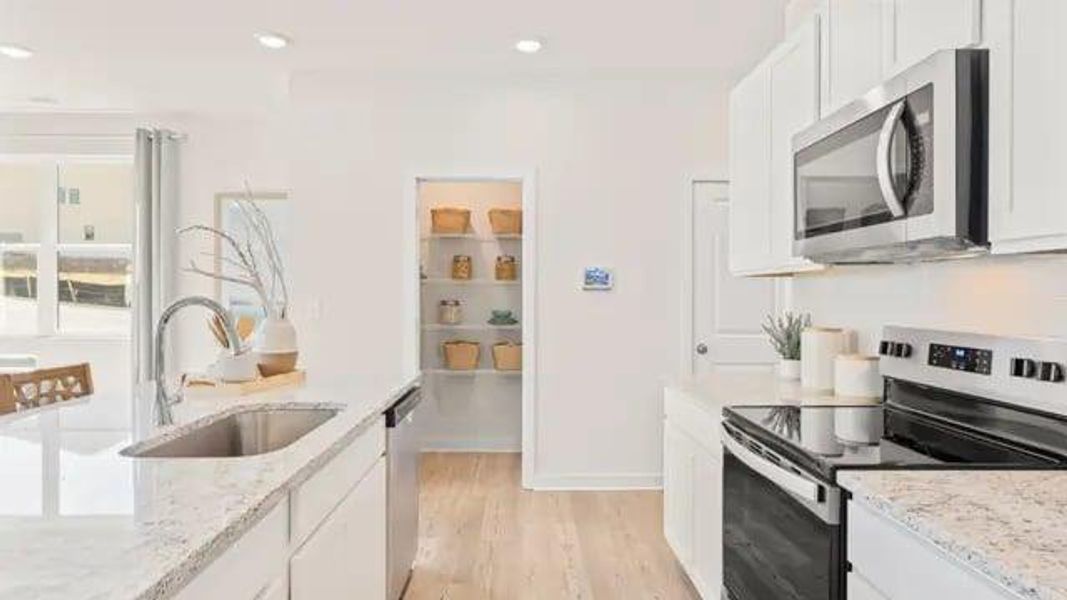 Furnished interior view inside a new home in , Lawrenceville (Image 10).