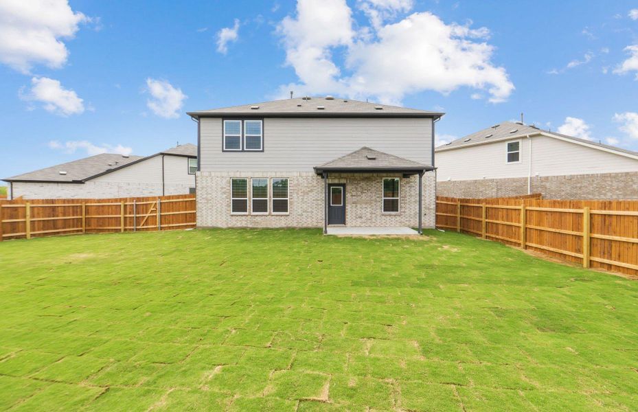 Exterior details and patio area of a home in Lagos, Manor (Image 2). Exterior details and patio area of a home in Lagos, Manor (Image 2).