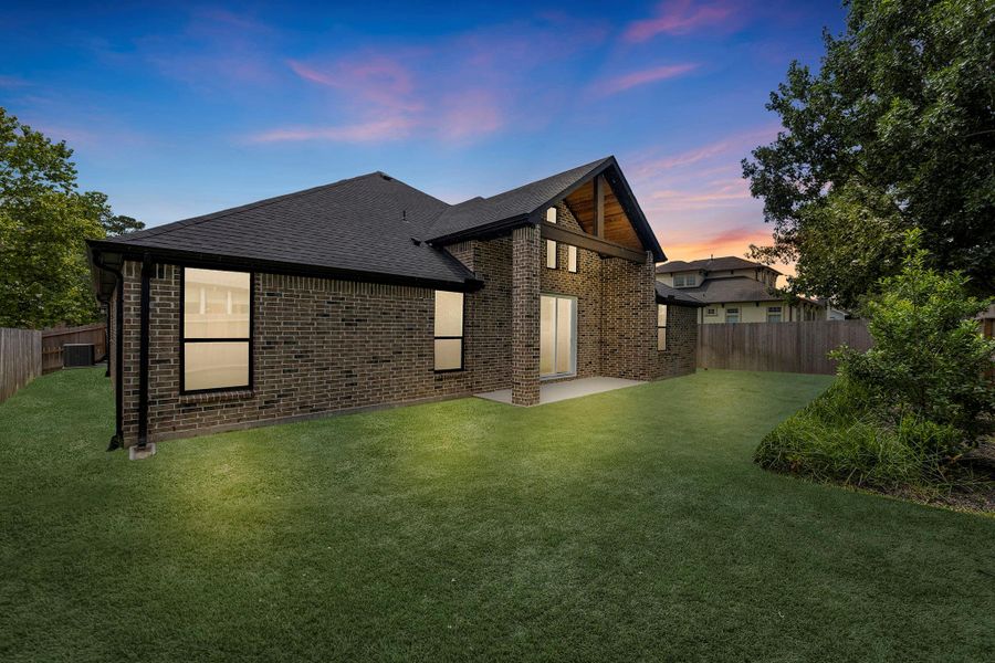 Beat the Texas heat on your covered back patio. Beat the Texas heat on your covered back patio.