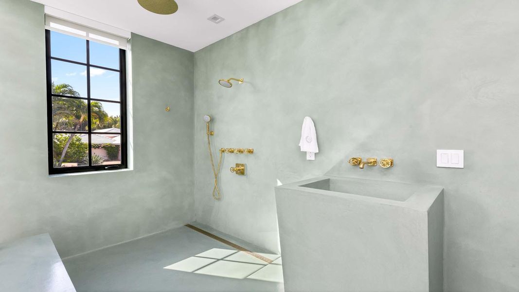 Furnished interior view inside a new home in , Delray Beach (Image 23).