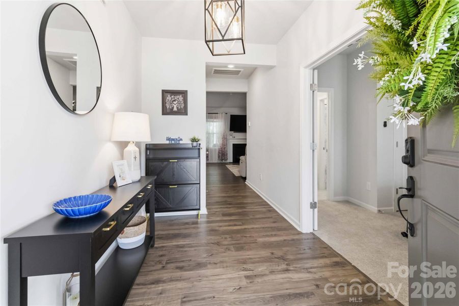 Furnished interior view inside a new home in McFarland Estates, York (Image 5).