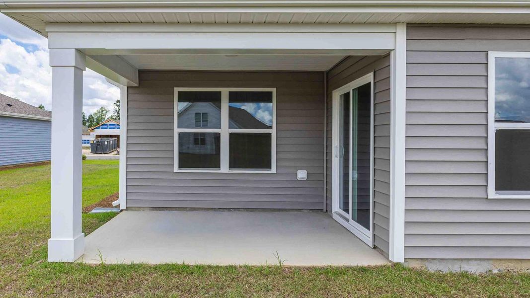 Front exterior of a new home in Vineyard Trail, Jacksonville, NC, highlighting curb appeal (Image 2). Front exterior of a new home in Vineyard Trail, Jacksonville, NC, highlighting curb appeal (Image 2).