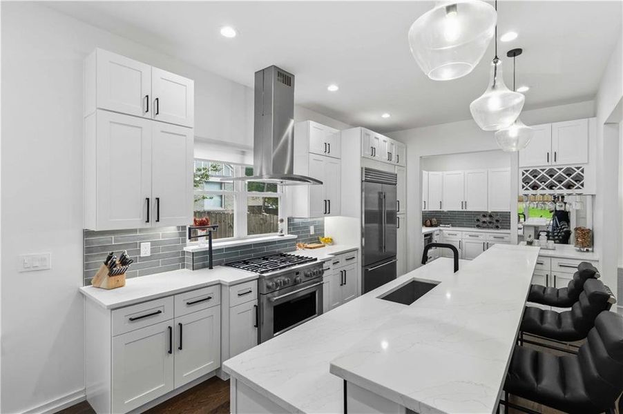 Furnished interior view inside a new home in , Decatur (Image 10).