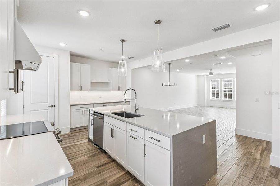 Furnished interior view inside a new home in Vdara, Orlando (Image 7).
