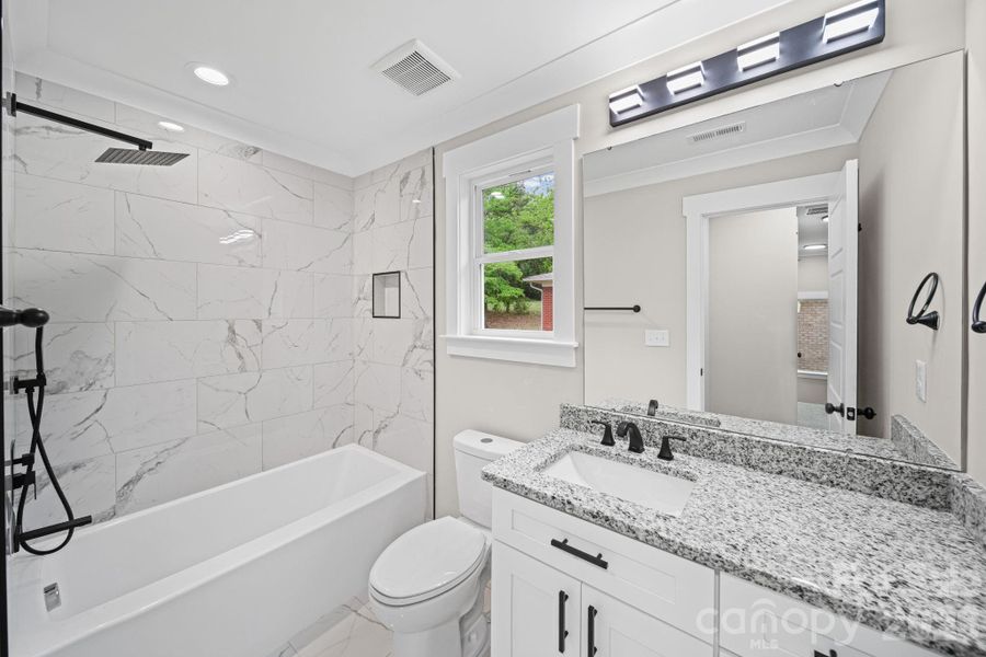 Furnished interior view inside a new home in , Albemarle (Image 5).