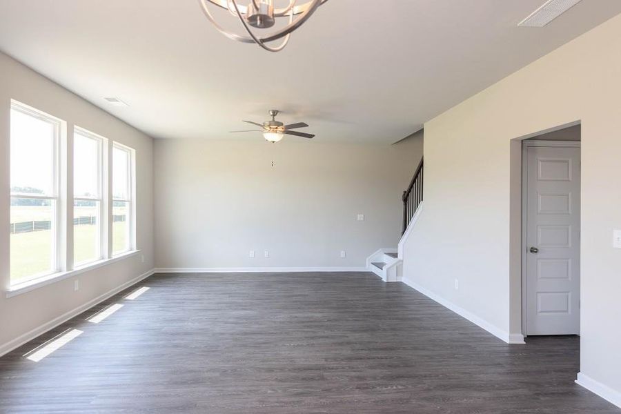 Spacious, unfurnished interior of a new home in Sutton's Landing, Statham (Image 11). Spacious, unfurnished interior of a new home in Sutton's Landing, Statham (Image 11).