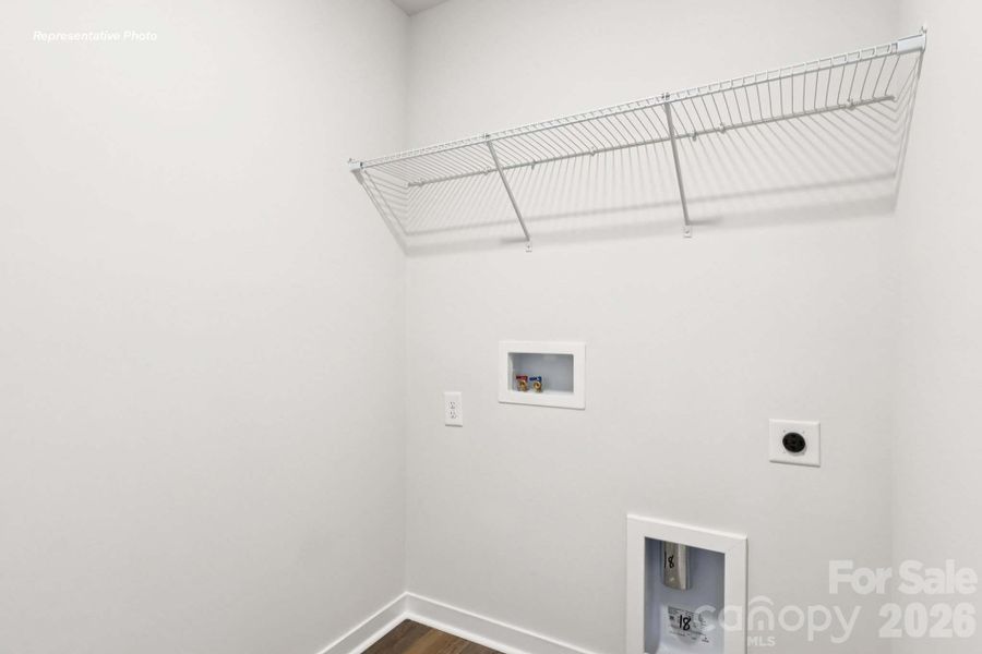 Spacious, unfurnished interior of a new home in Clark Creek Landing, Lincolnton (Image 23).