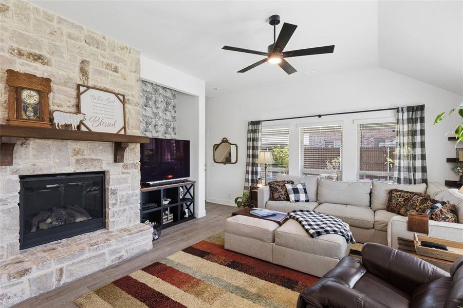 Furnished interior view inside a new home in , Fort Worth (Image 15).