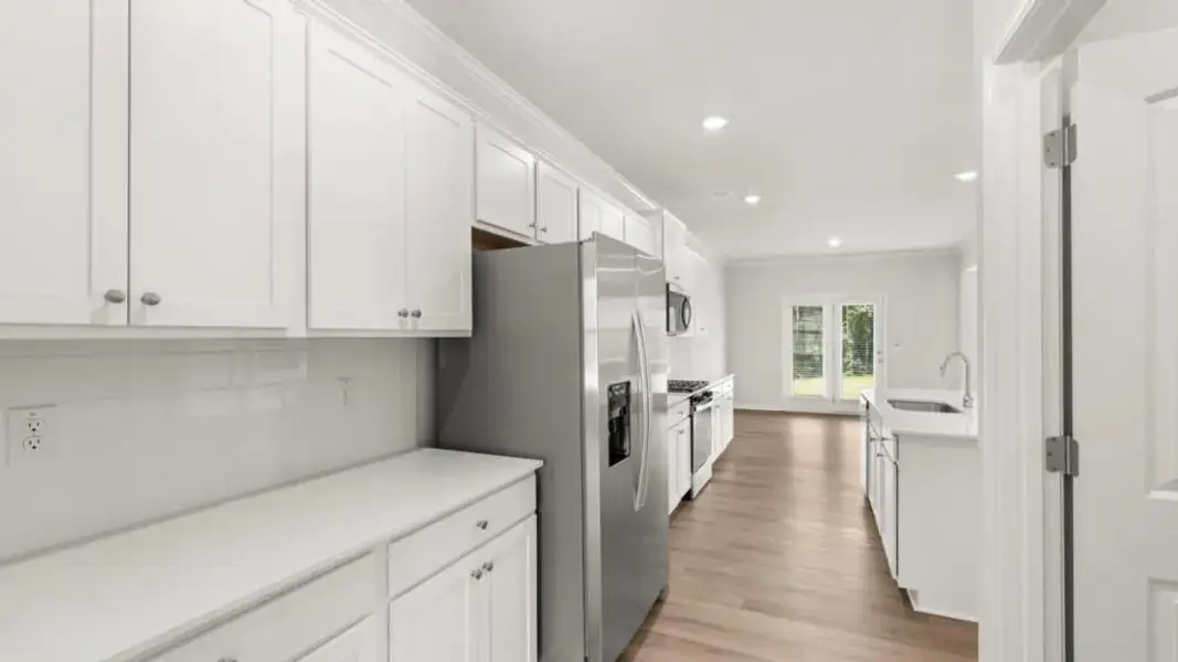 Furnished interior view inside a new home in Grandview at Lanier, Dawsonville (Image 8).