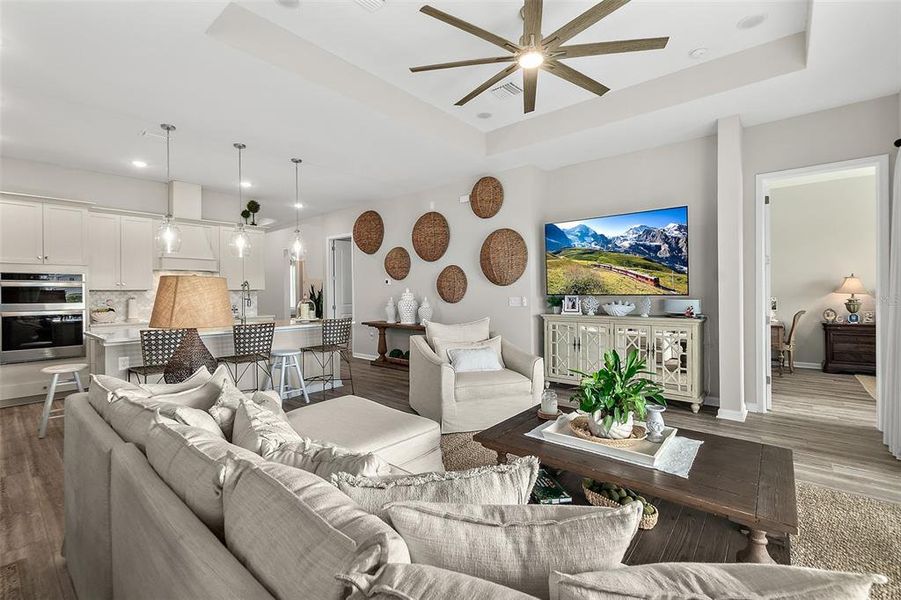 Furnished interior view inside a new home in Reverie at Palm Coast, Palm Coast (Image 15).